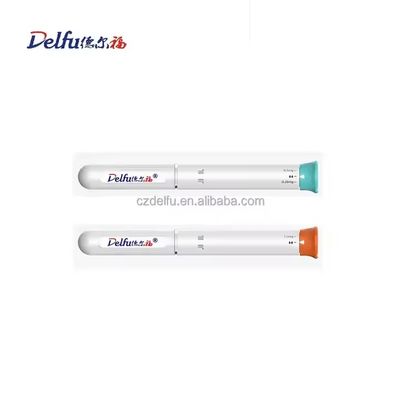 Plume injectable d'insuline en plastique médical Slim Possède un logo et une couleur personnalisés