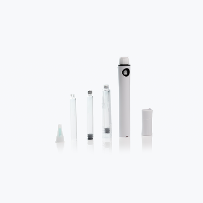 Stylo injecteur automatique à double chambre avec mélange et contrôle précis de la dose pour stylo à insuline à double chambre de 4 ml
